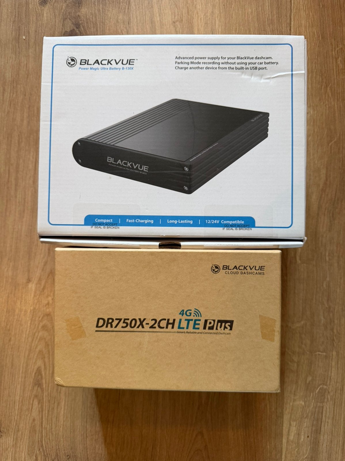 BlackVue Dashcam & Accupack DR750X-2CH LTE & B-130X Accupack, Ophalen of Verzenden
