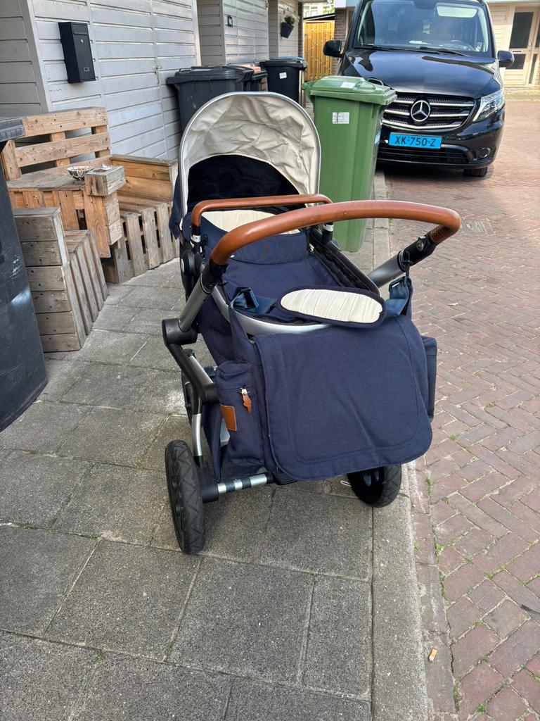 Joolz Day 3 kinderwagen - Compleet met reiswieg, Kinderen en Baby's, Kinderwagens en Combinaties, Gebruikt, Combiwagen, Met reiswieg