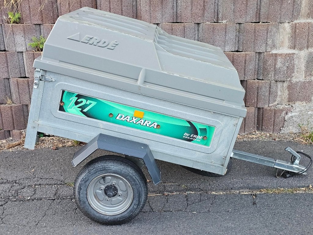 (Bagage)aanhanger (ERDE Daxara 127), Auto diversen, Ophalen, Gebruikt