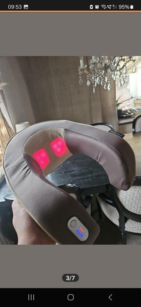 Medisana massageapparaat - Nekmassage met vibratie, Ophalen, Zo goed als nieuw, Apparaat