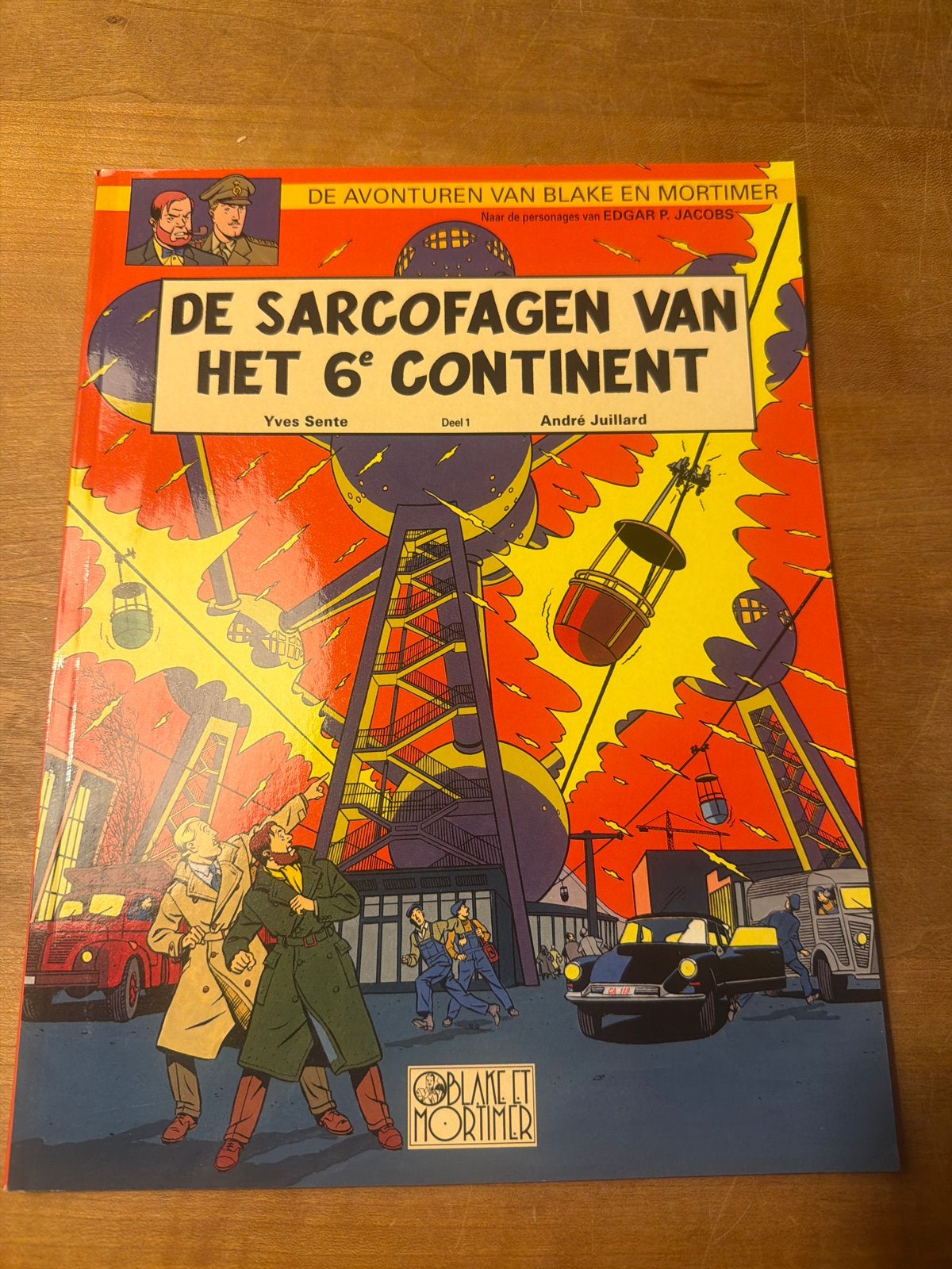 Blake en Mortimer: De Sarcofagen van het 6e Continent, Eén stripboek, Ophalen of Verzenden, Zo goed als nieuw