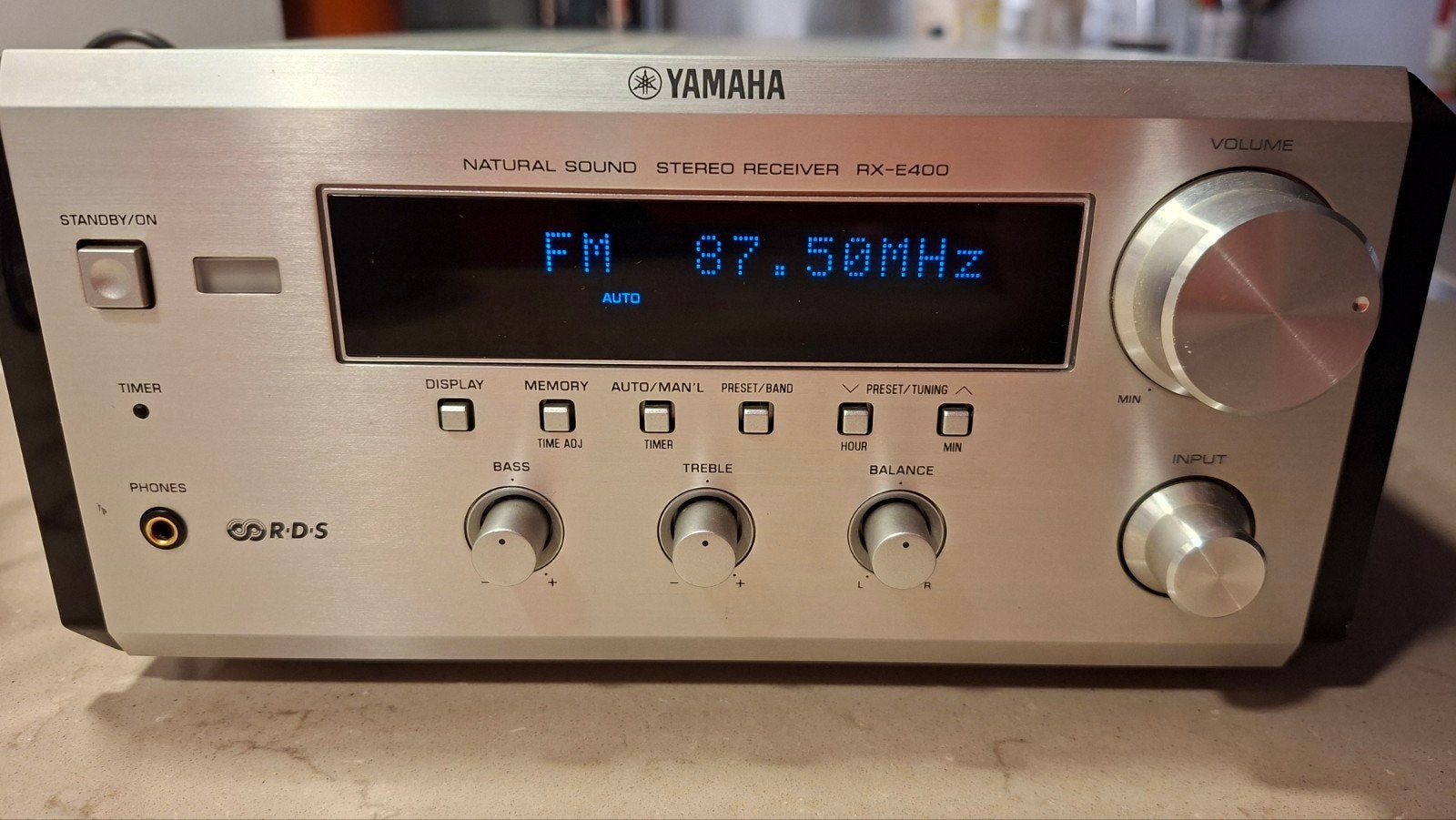 Yamaha RX-E400 receiver uit de Pianocraft series, Ophalen, Gebruikt, Yamaha, 60 tot 120 watt