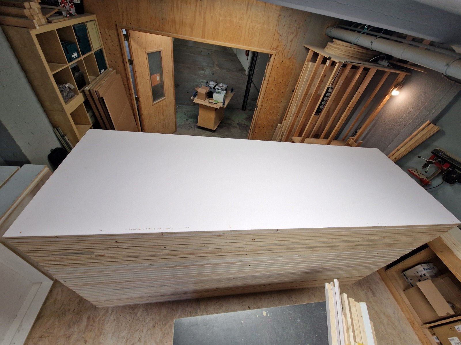 35 Standbouw wanden 100x300x4 cm, Ophalen
