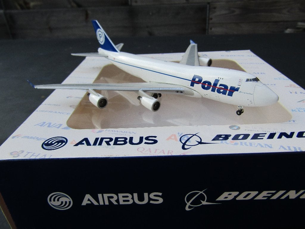 1/400 Jet One X Boeing 747-400F Polar Air Cargo, Verzenden, Zo goed als nieuw, Schaalmodel