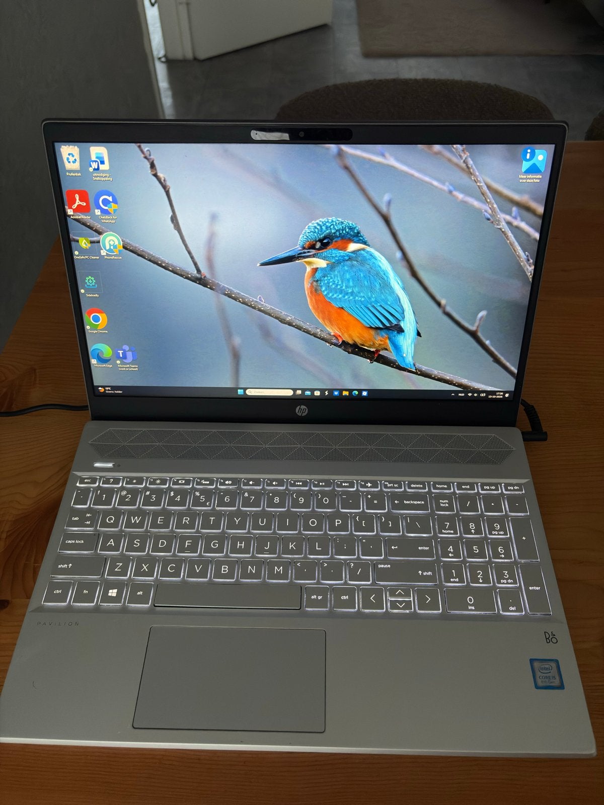 HP Pavilion laptop - accu defect, werkt op lader, Gebruikt, 8 GB, Ophalen of Verzenden, SSD