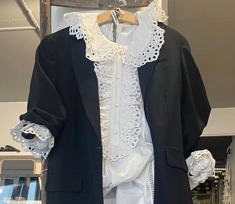 Skall Studio super leuke blouse 38 NP 235,00, Ophalen of Verzenden, Nieuw, Maat 38/40 (M), Wit