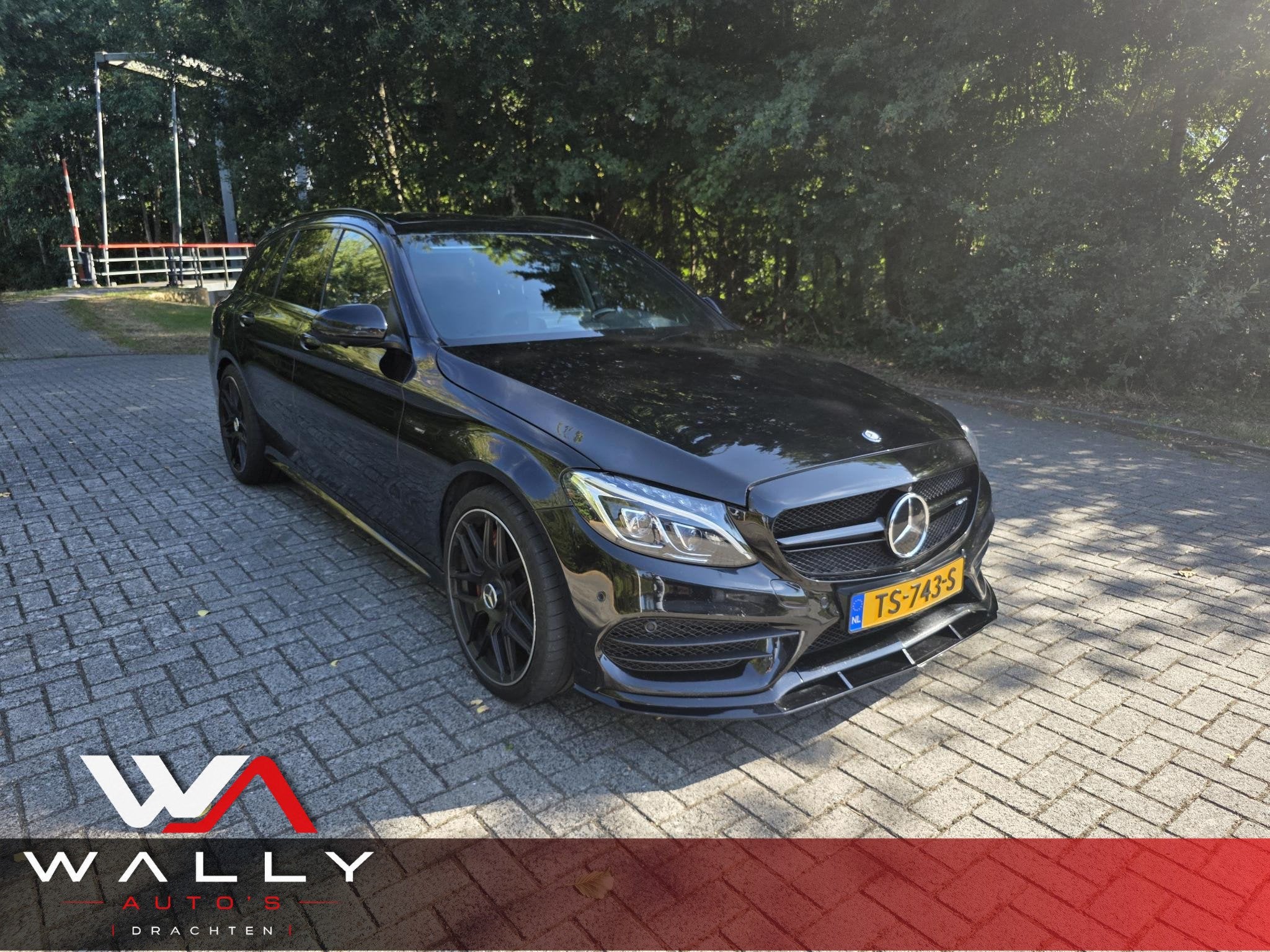 Mercedes-Benz C-klasse Estate AMG 43 4MATIC, Auto's, Automaat, Euro 6, 367 pk, Leder en Stof