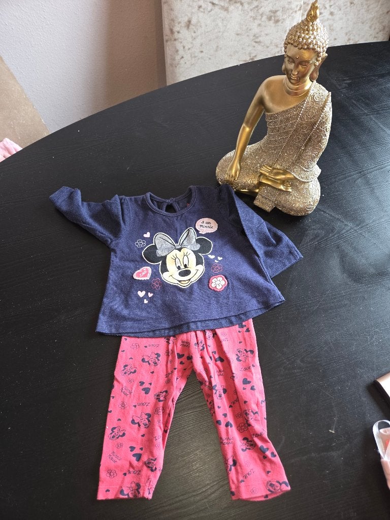 Maat 68, Kinderen en Baby's, Babykleding | Maat 68, Meisje, Ophalen of Verzenden, Zo goed als nieuw, Setje