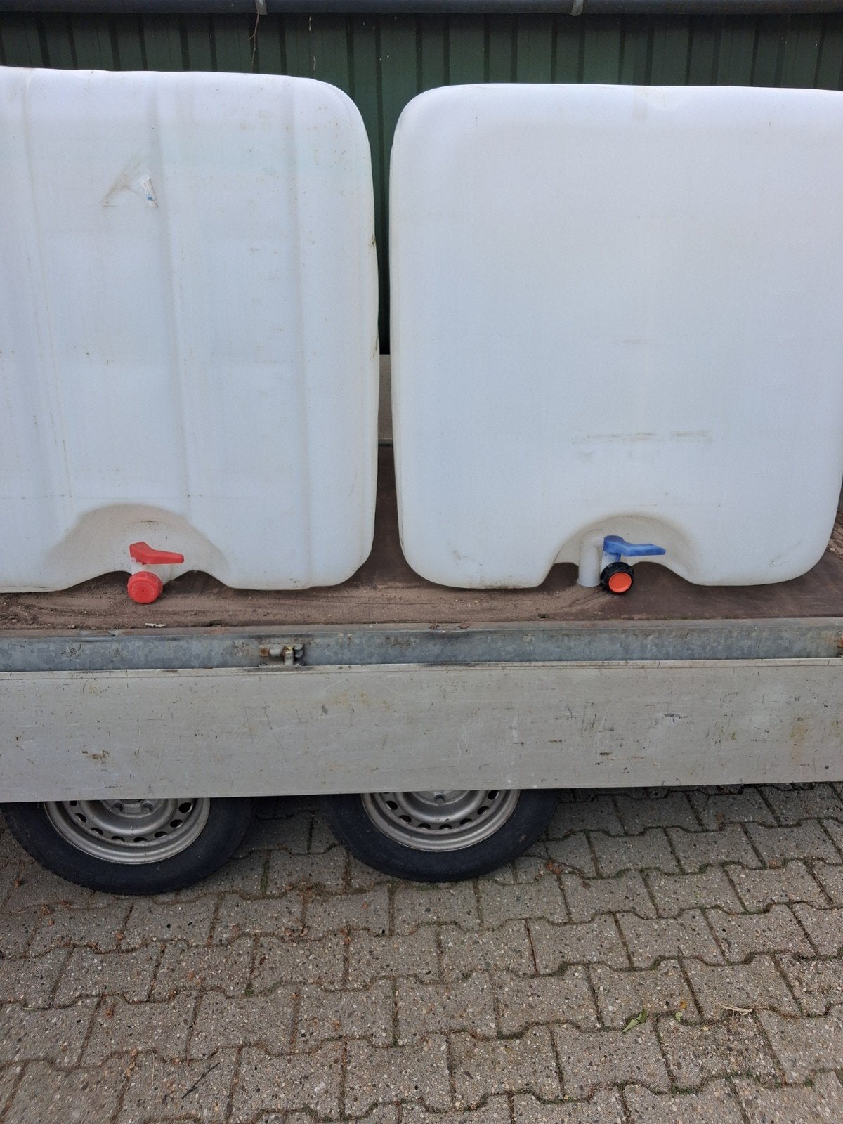IBC vaten 1000 liter met kraan, 150 liter of meer, Ophalen