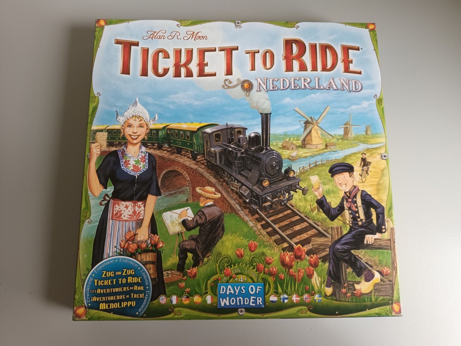 Ticket to Ride Nederland Uitbreiding spel bordspel zgan, Hobby en Vrije tijd, Gezelschapsspellen | Bordspellen, Vijf spelers of meer