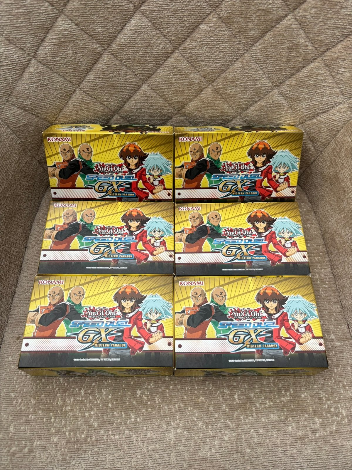 Yu-Gi-Oh Speed Duel GX Midterm Paradox 6 stuks fabrieksfolie, Ophalen, Nieuw, Boosterbox, Foil