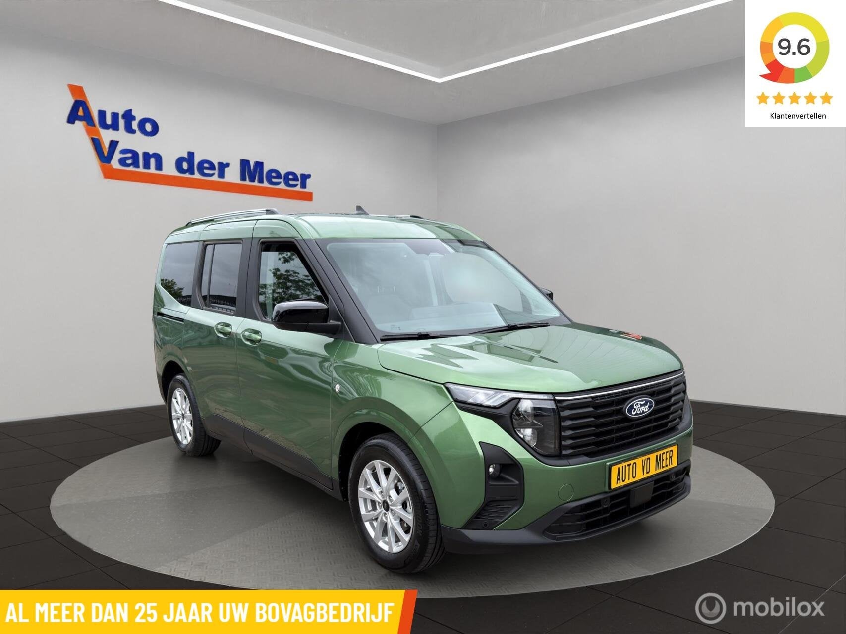 Ford Transit Courier 1.0 Personenuitvoering / Luxe / Carplay, Auto's, Ford, 12 maanden, 101 pk, Gebruikt, 1204 kg
