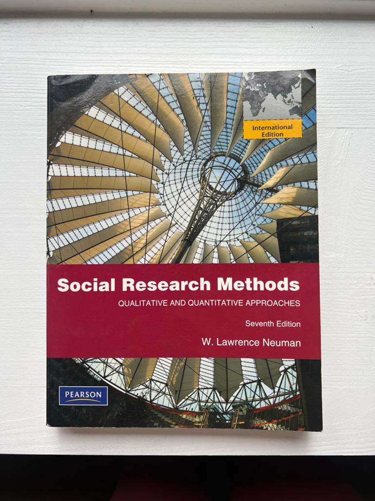 Social Research Methods - W. Lawrence Neuman, Boeken, Studieboeken en Cursussen, Ophalen of Verzenden, Gamma, Zo goed als nieuw