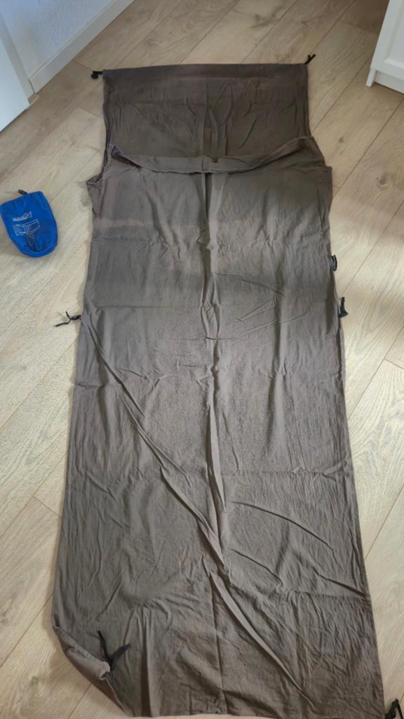 Wildebeast Katoenen Lakenzak 350 gr  - 220x86 cm kamperen, Ophalen of Verzenden, Gebruikt