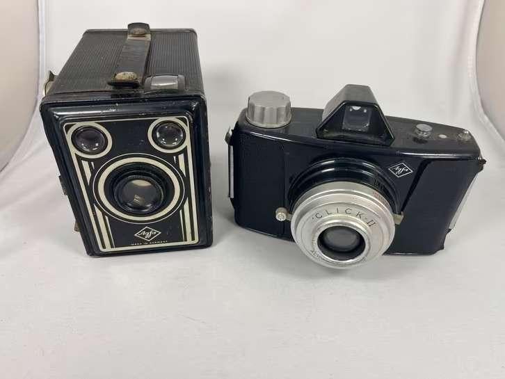 Agfa Synchro Box & Agfa Click-II, Ophalen of Verzenden, Gebruikt, Compact, Overige Merken