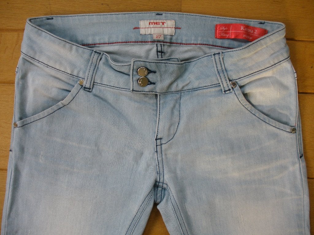 MET Injeans spijkerbroek KARMA 2 regular maat 29 - nieuw -, MET Jeans, Blauw, Nieuw, Ophalen of Verzenden