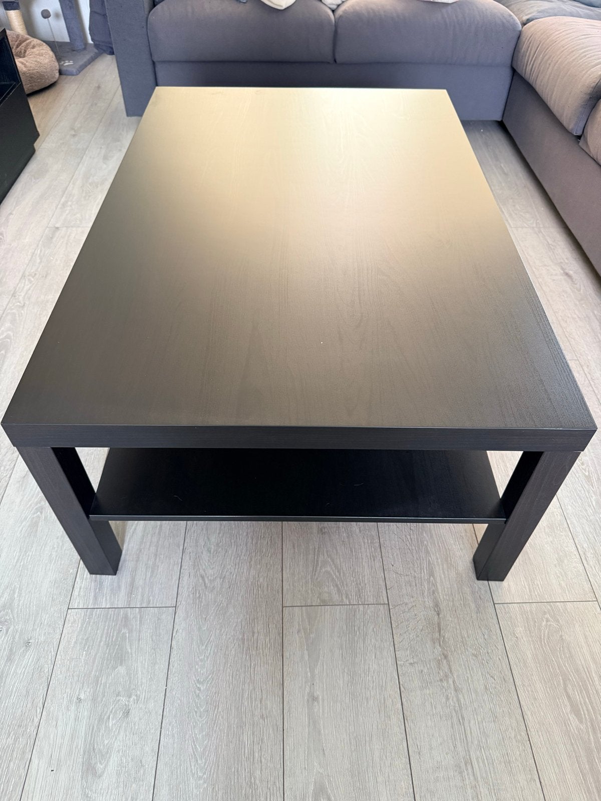 Ikea Salontafel Lack Zwart, Ophalen, Gebruikt, 100 tot 150 cm, 50 tot 100 cm
