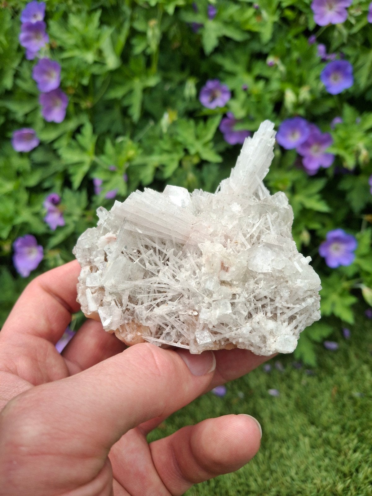Mineraal: Apofylliet, Scoleciet, Heulandiet, Verzamelen, Mineralen en Fossielen, Ophalen, Mineraal