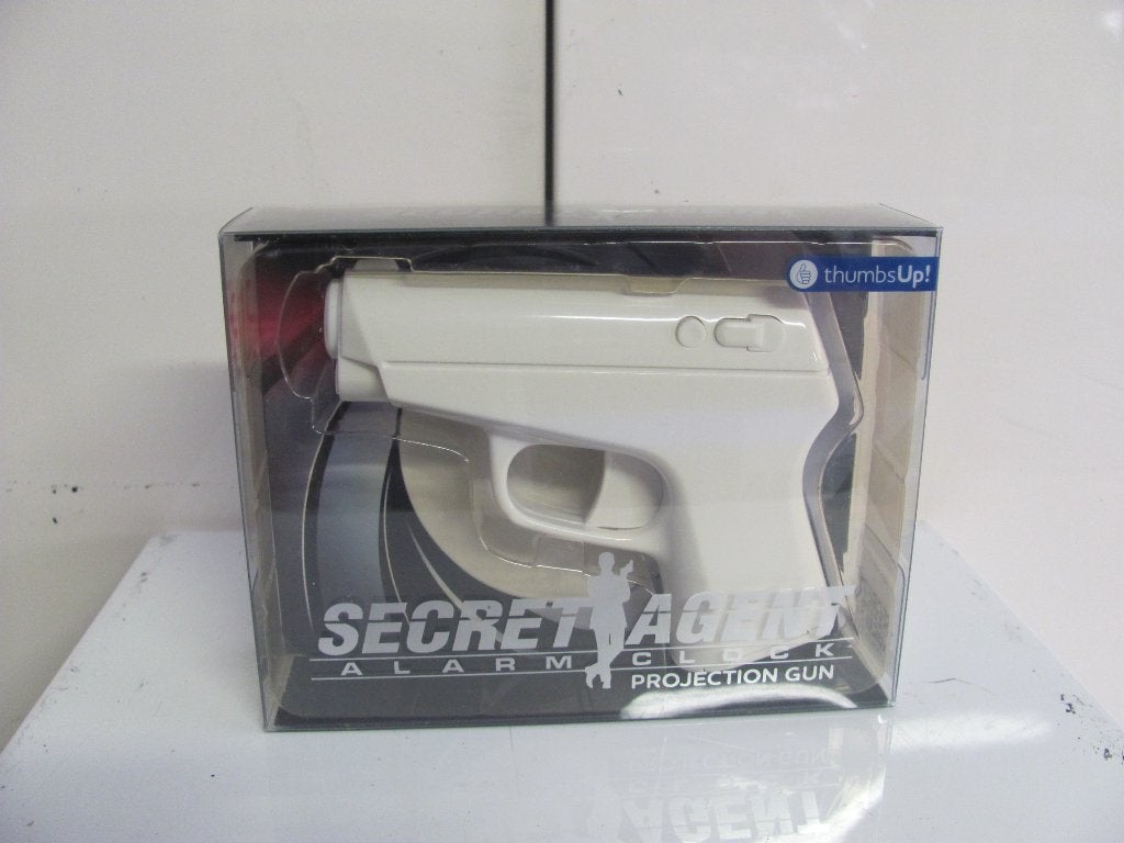 collector's item:Secret agent alarm clock projection gun, Ophalen of Verzenden, Zo goed als nieuw, Film, Gebruiksvoorwerp