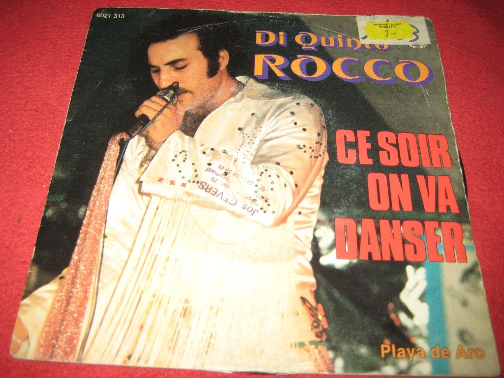 Di Quinto Rocco: Ce soir on va dancer, Ophalen of Verzenden, Zo goed als nieuw, Pop