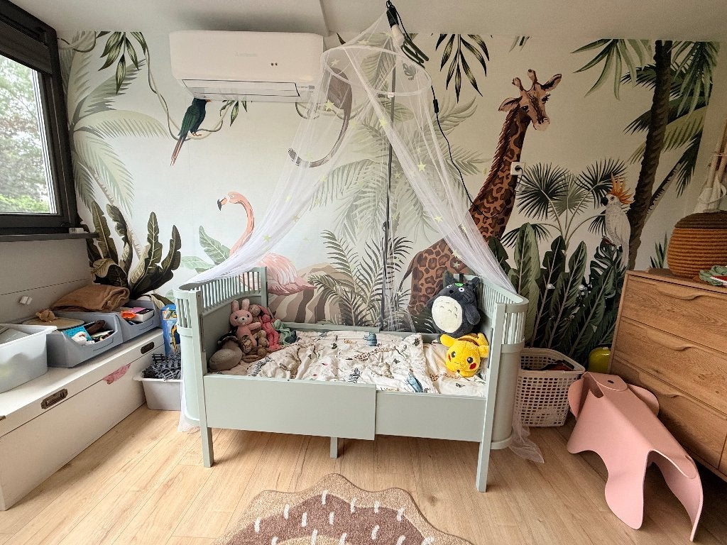 Sebra meegroei bed, Kinderen en Baby's, Kinderkamer | Bedden, Ophalen, Gebruikt, 140 tot 160 cm, 70 tot 85 cm