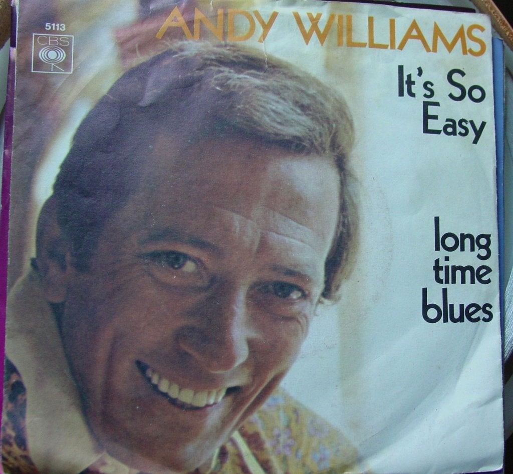 45T 7INCH VINYL SINGLE ANDY WILLIAMS, Ophalen of Verzenden, Zo goed als nieuw, Pop