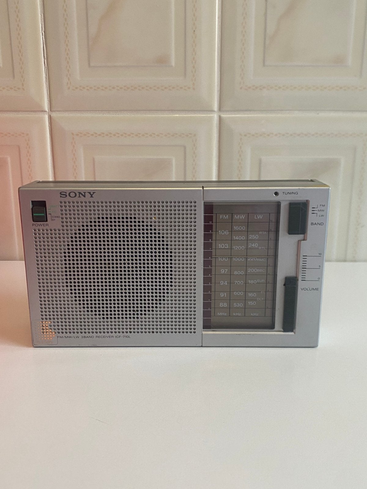 Sony ICF-710L, Ophalen of Verzenden, Zo goed als nieuw