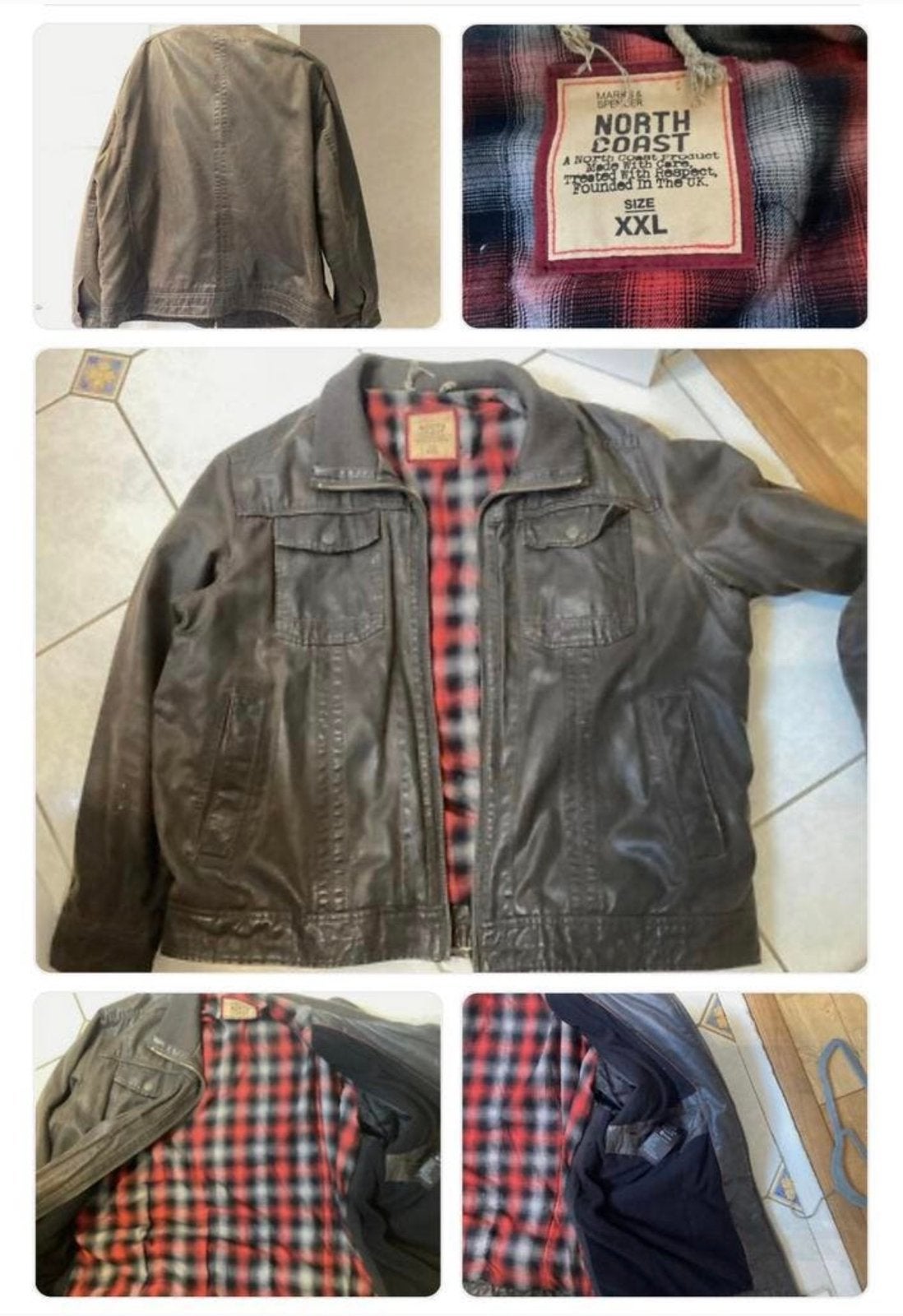 Marks & Spencer North Coast - Mannen Heren jas bomber XXL, Bruin, Ophalen of Verzenden, H, H