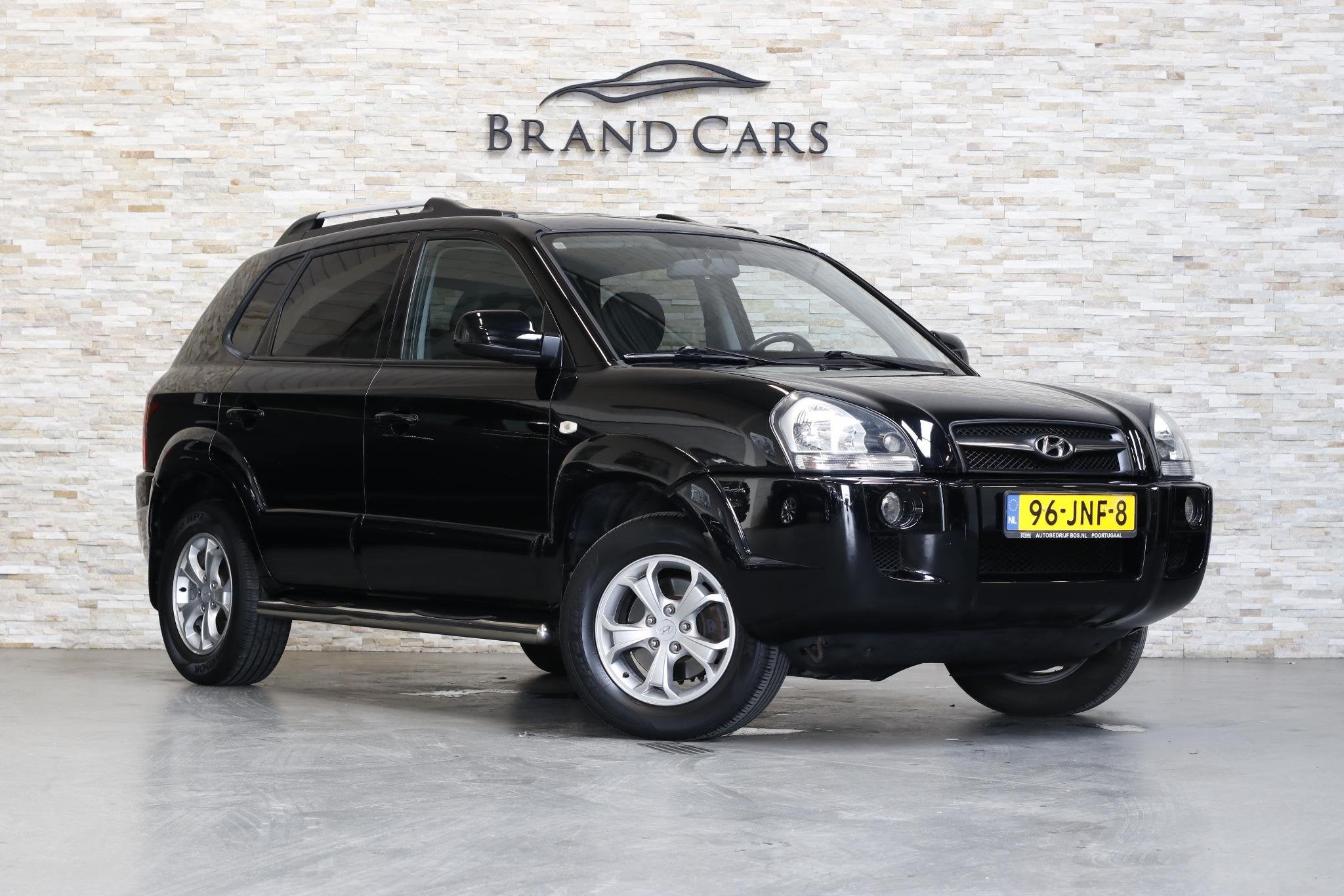 Hyundai Tucson 2.0i Style Supreme, Auto's, Hyundai, Gebruikt, 4 cilinders, Zwart, Handgeschakeld