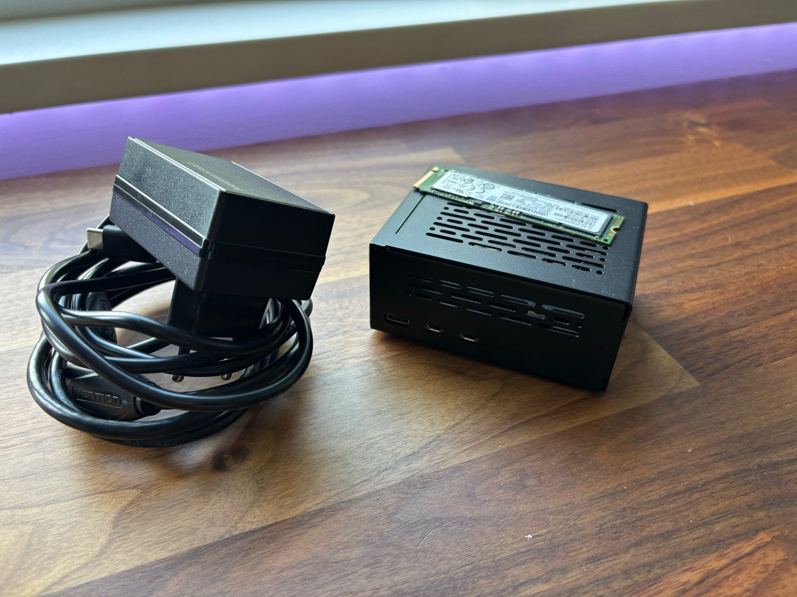 Raspberry Pi 5 8GB RAM met NVMe SSD HAT 256GB / ook ruilen, Computers en Software, Desktop Pc's, Ophalen of Verzenden, Nieuw, 8 GB