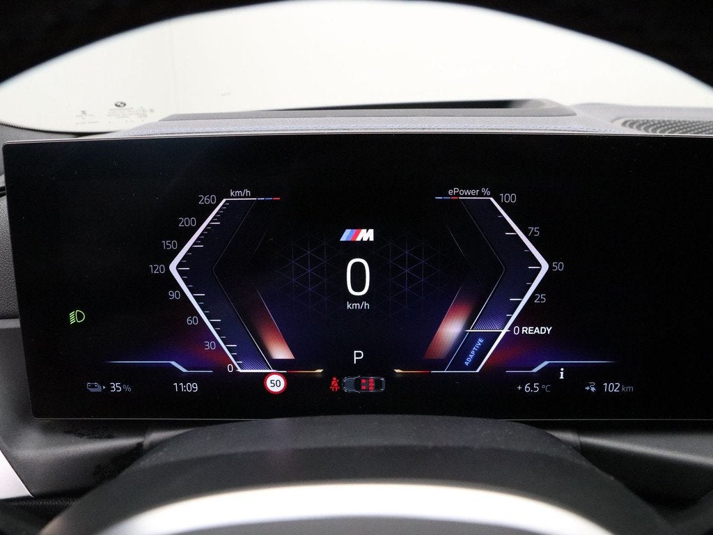 BMW i4 M50 High Executive 84 kWh Soh 95% (bj 2022), Auto's, BMW, Blauw, 2190 kg, 508 km, 1600 kg