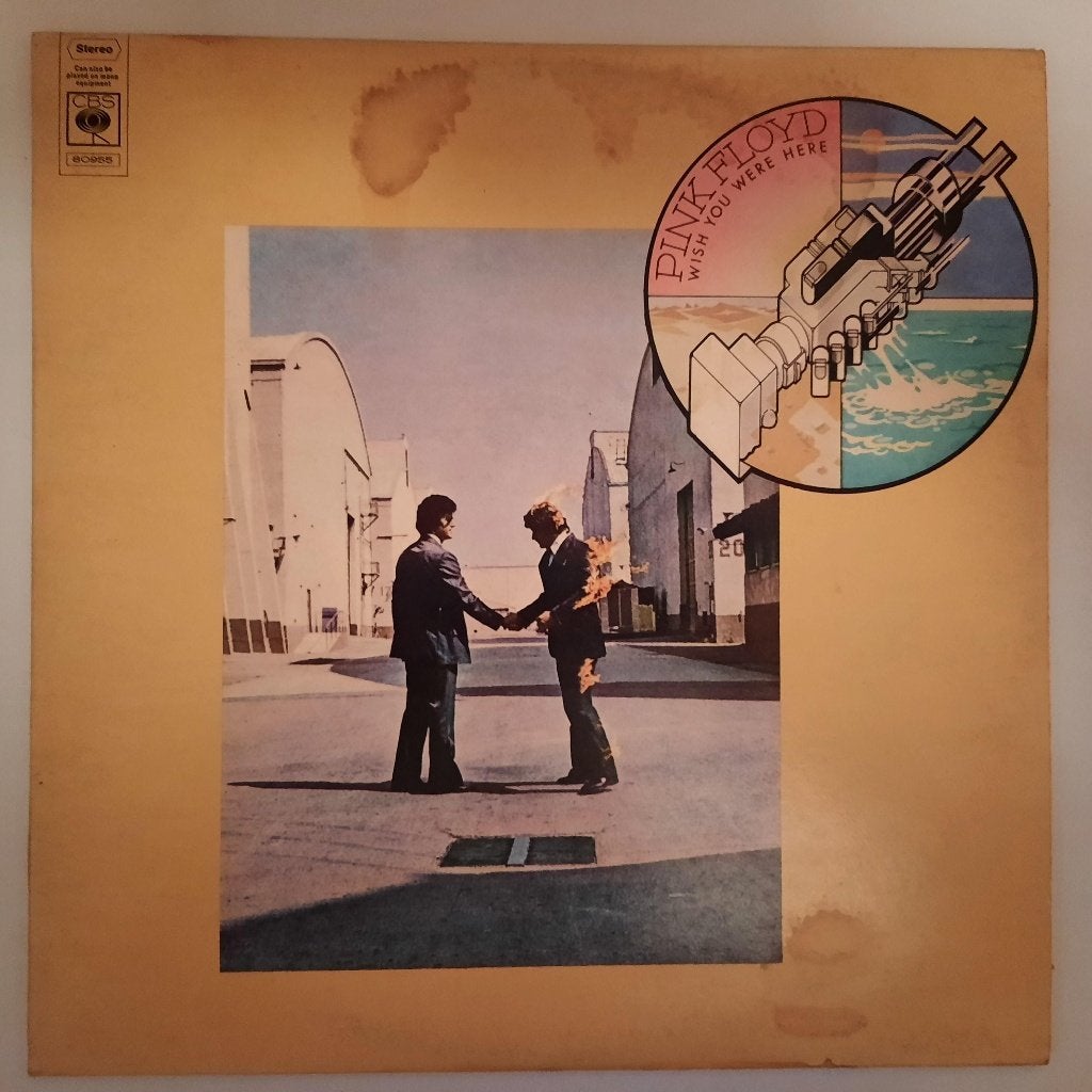LP "Wish You Were Here" - Pink Floyd, LP, 12 inch, Progressive Rock, Gebruikt