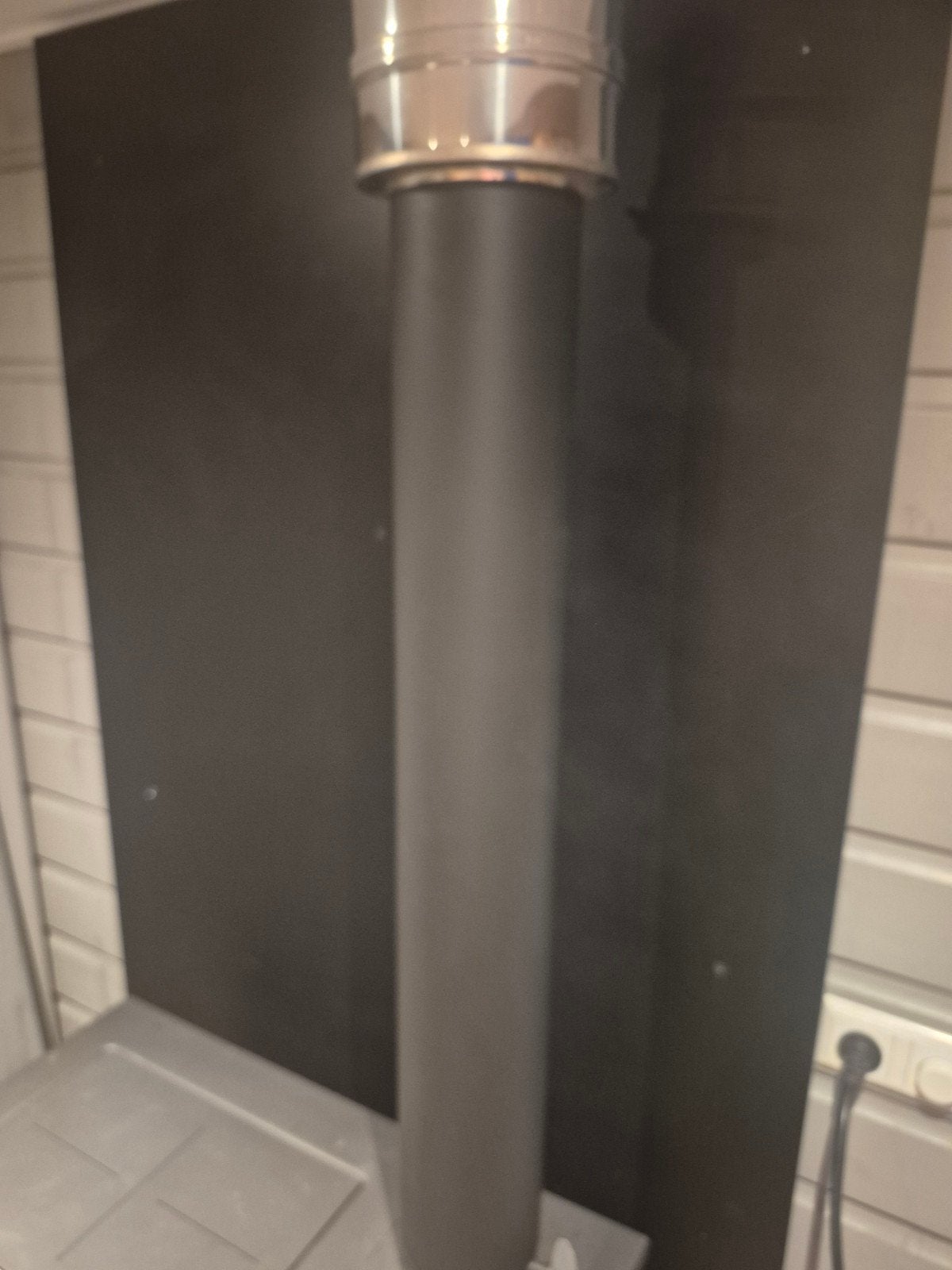 Nieuwe schoorsteenpijp houtkachel, 125mm diameter, Doe-het-zelf en Verbouw, Ophalen of Verzenden, Nieuw, Overige typen, 80 cm of meer