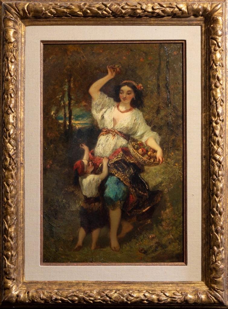 Antiek schilderij, Ophalen