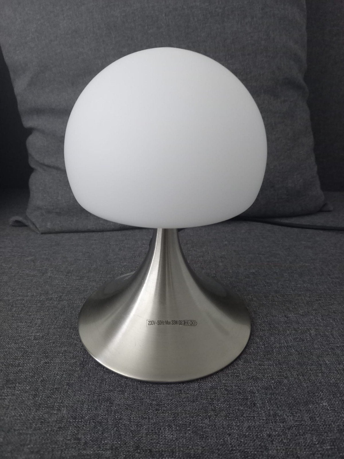 Tafellamp touch, Ophalen of Verzenden, Zo goed als nieuw, Glas