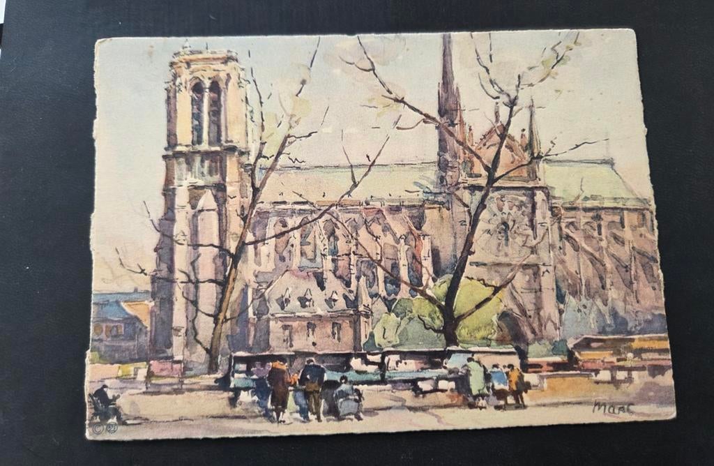 de Notre-Dame de Paris - Parijs - Frankrijk, Verzenden, Ongelopen, Overige thema's