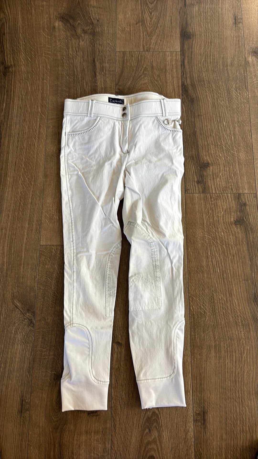 Esperado rijbroek wit, Dieren en Toebehoren, Paardrijkleding, Ophalen of Verzenden, Zo goed als nieuw, Dressuur, Onderkleding
