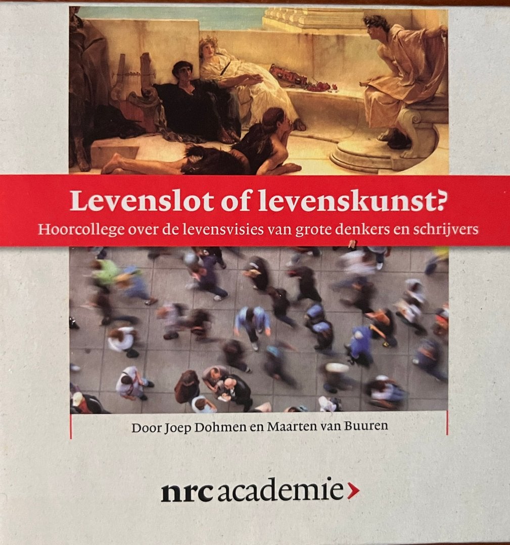 Levenslot of levenskunst? Hoorcollege NRC Academie CD Boxset, Ophalen of Verzenden, Zo goed als nieuw, Boxset, Inclusief boekje