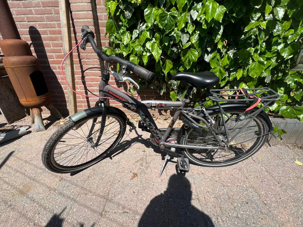 Jongensfiets 24 inch Sparta, Ophalen, Zo goed als nieuw, 24 inch