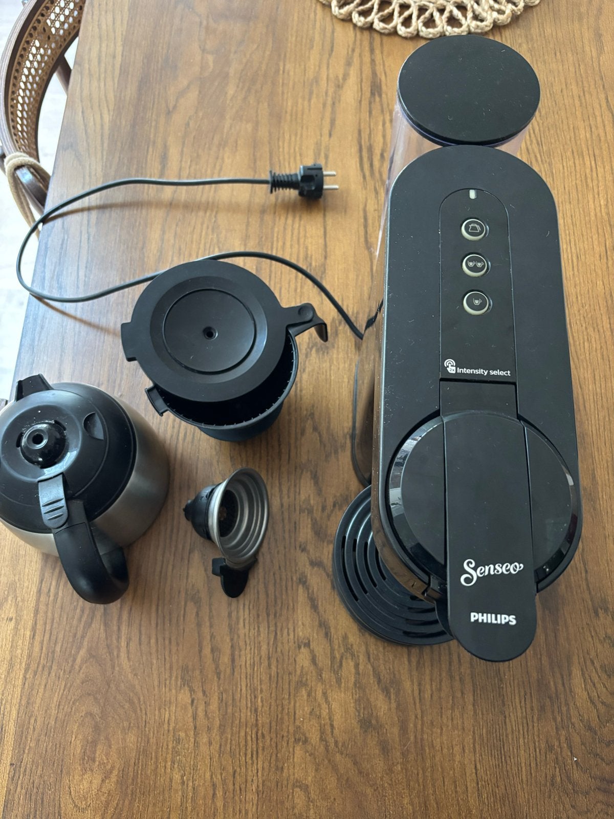 Philips Senseo Switch 2-in-1 Koffiezetapparaat HD6592/60, Witgoed en Apparatuur, Koffiezetapparaten, Ophalen, Afneembaar waterreservoir