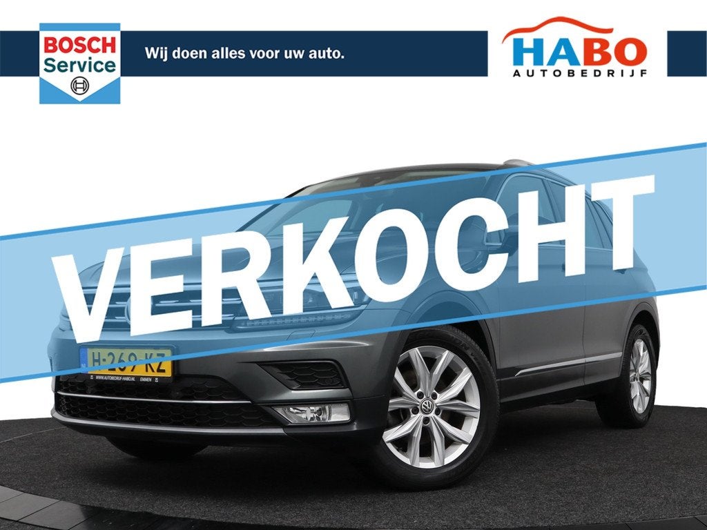 Volkswagen Tiguan 1.4 TSI ACT HIGHLINE DSG-6 AUTOMAAT ECC/AD, Auto's, Volkswagen, Bedrijf, Te koop, Tiguan, ABS, Airbags, Airconditioning