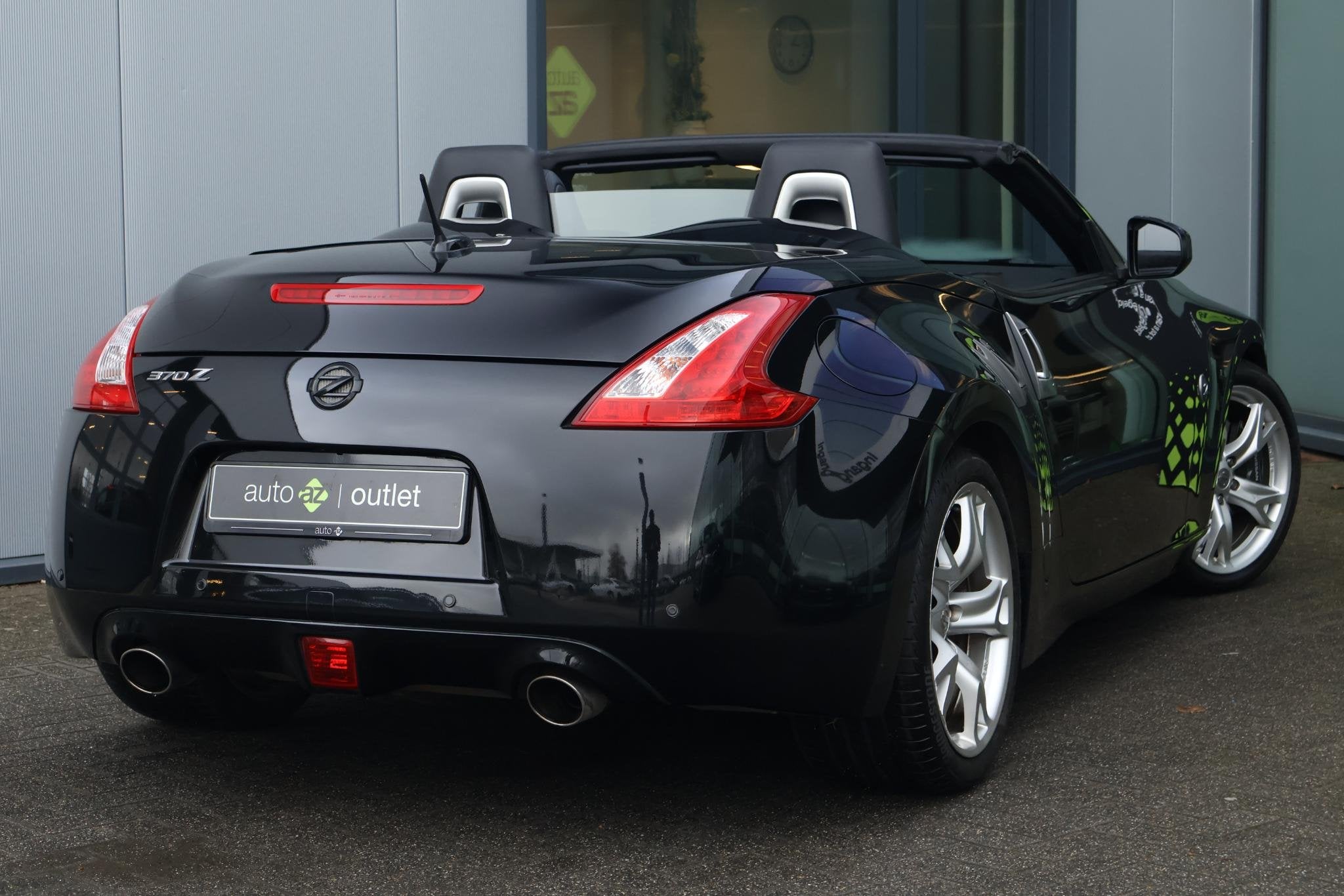Nissan 370Z Roadster 3.7 V6 Pack / Stoelverwarming, Auto's, Automaat, Achterwielaandrijving, Gebruikt, Zwart