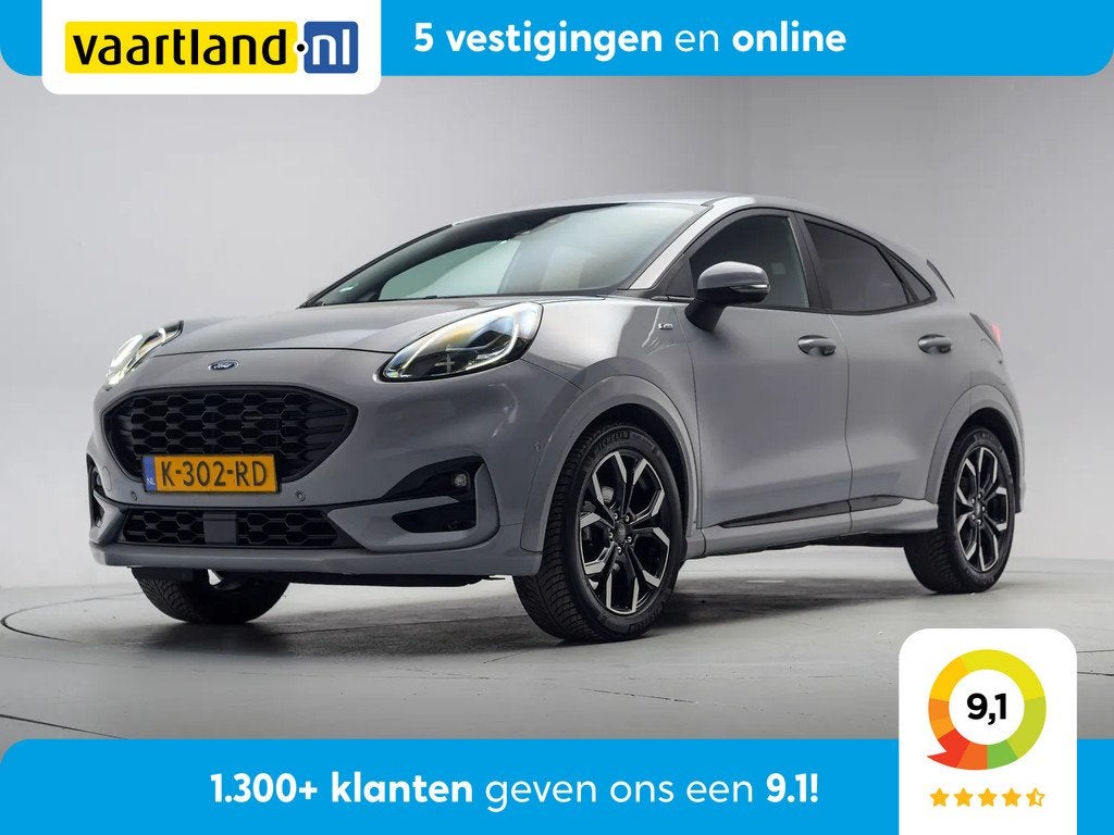 Ford Puma 1.0 EcoBoost Hybrid 155pk ST-Line X [ Apple / Andr, Auto's, 23 km/l, Bedrijf, 3 cilinders, 1100 kg