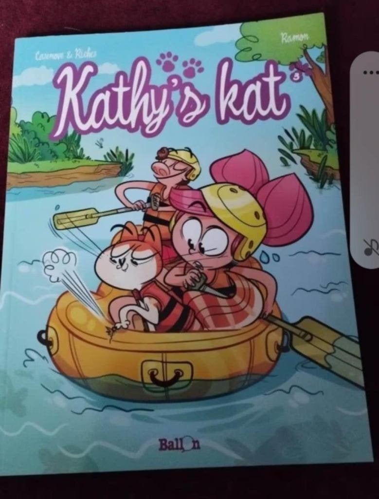 Kathys kat, Boeken, Ophalen, Eén stripboek, Nieuw, Cazenove/richez/ramon