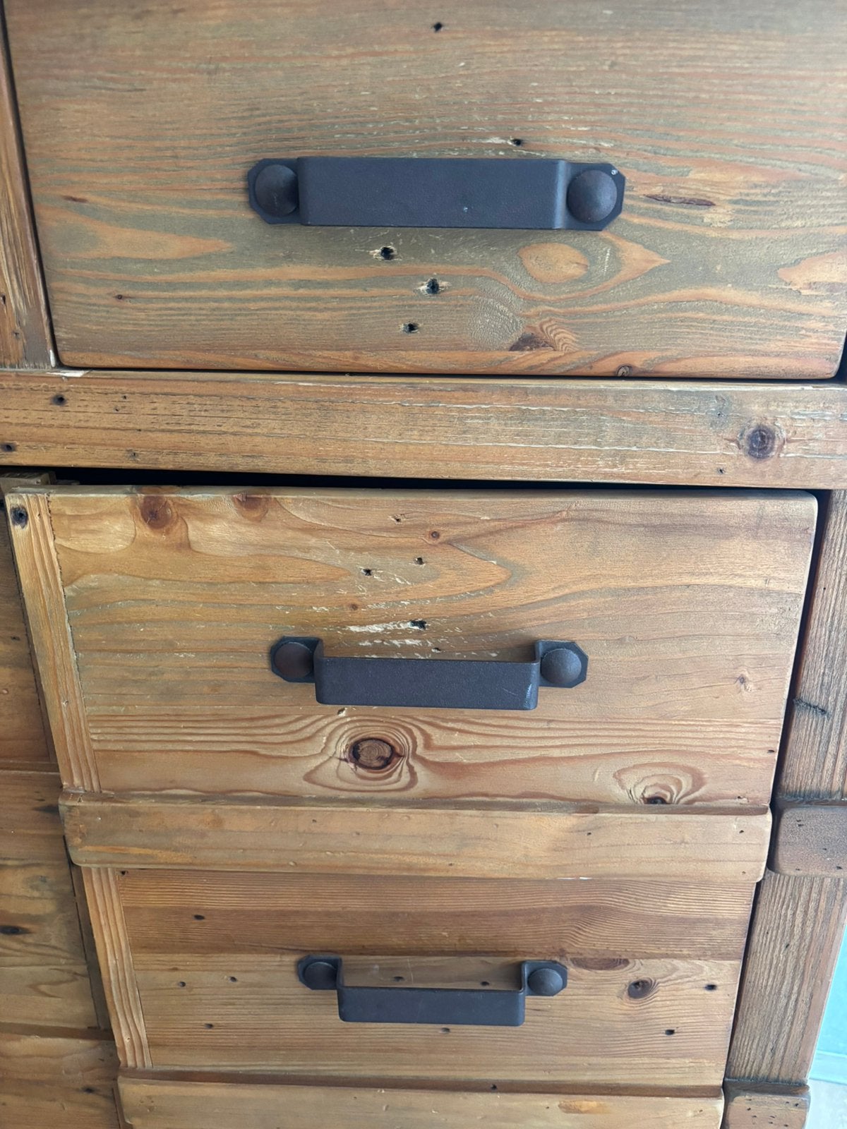 10 handgrepen ijzer, Ophalen of Verzenden, Gebruikt