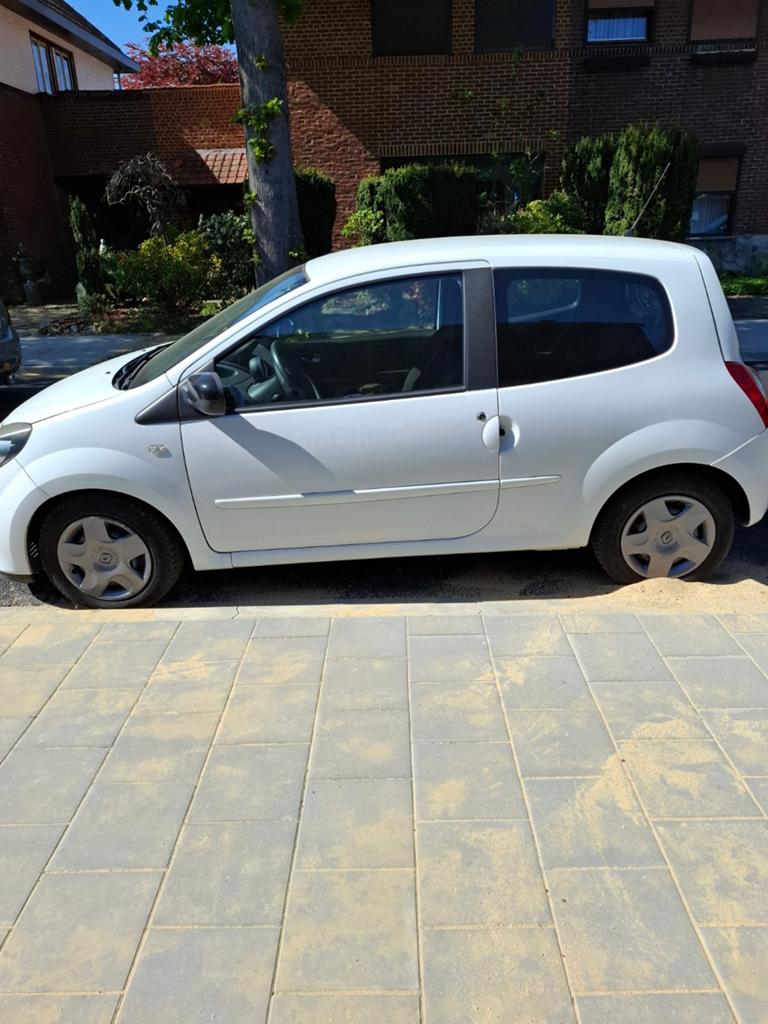 Te koop renault twingo, 839 kg, Overige carrosserieën, Wit, Grijs