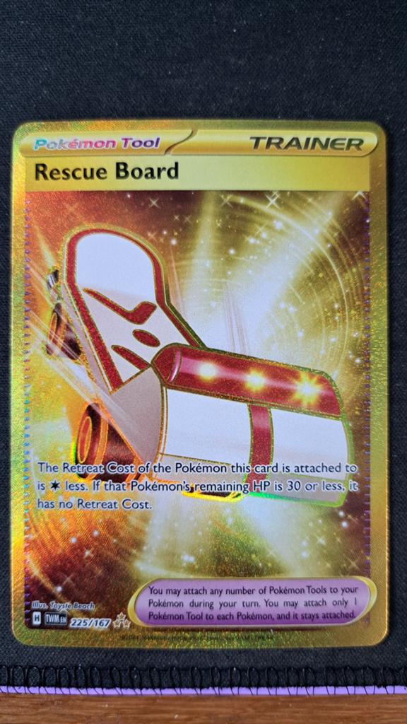 Rescue Board Twilight Masquerade TWM 225 Pokémon, Verzenden, Nieuw, Losse kaart, Foil