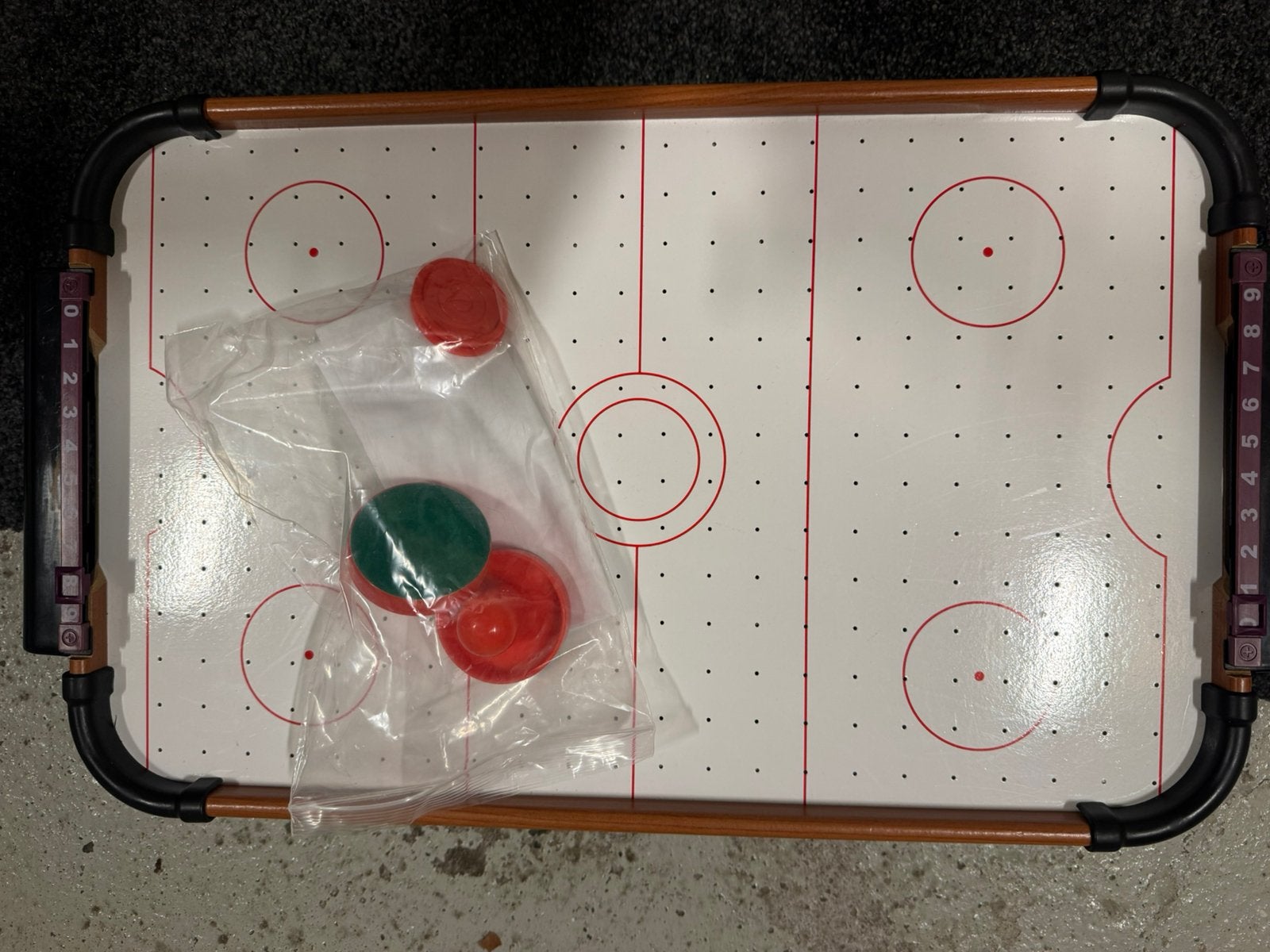 Airhockey spel compleet, Ophalen, Zo goed als nieuw