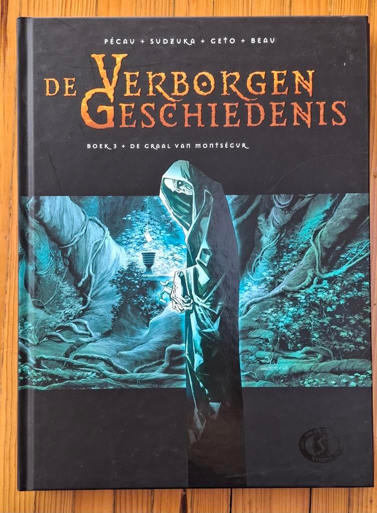 De Verborgen Geschiedenis Boek 3: De Graal van Montségur, Boeken, Eén stripboek, Ophalen of Verzenden, Gelezen, Pécau, Sudzuka, Geto, Beau