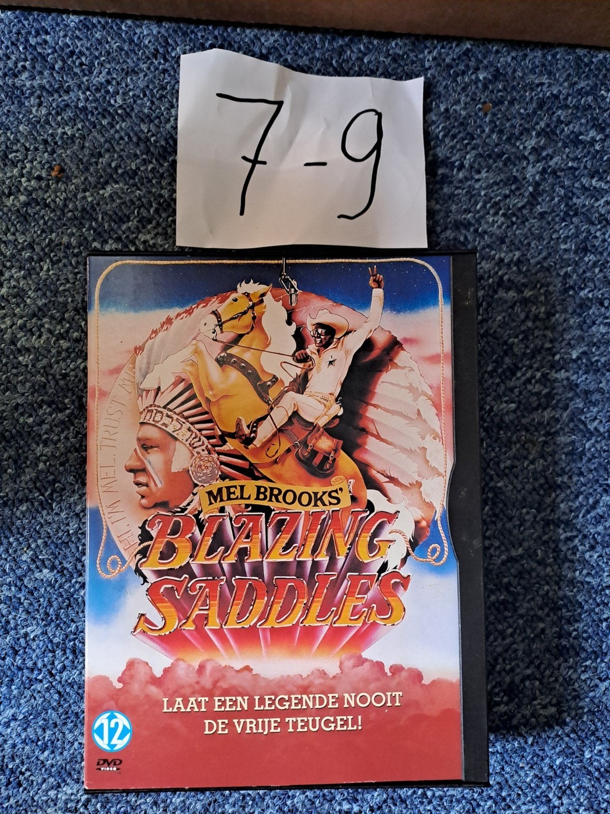 Mel Brooks' Blazing Saddles DVD - Klassieke Actiekomedie, Ophalen of Verzenden, Vanaf 12 jaar, Inclusief doosje, Actiekomedie